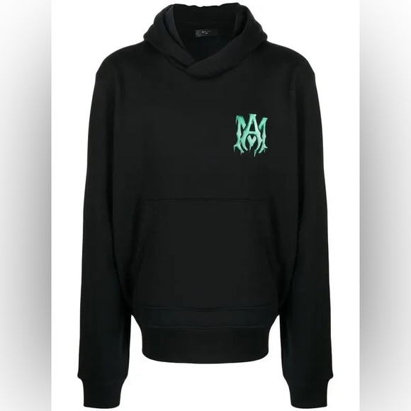 AMIRI Other - Amiri Coveted Black Watercolor Cotton Sweatshirt Hoodie Streetwear Men’s Size S